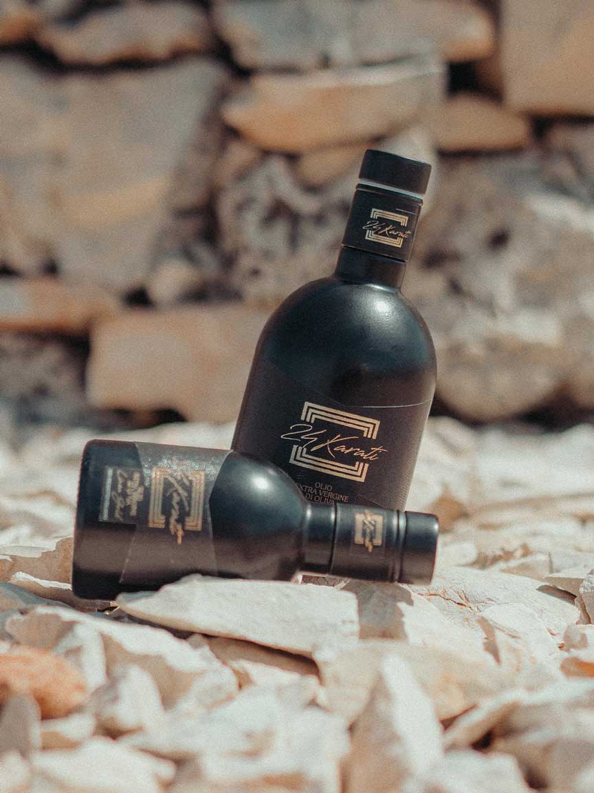 Bottiglia Black - Olio EVO Monocultivar "La Coratina"