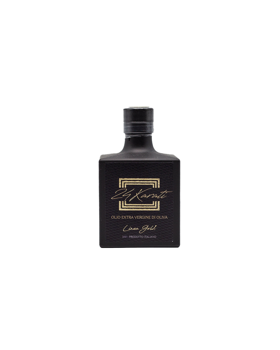 Bottiglia Vetro Quadrata Black - Olio EVO Monocultivar "La Coratina" - 250ml