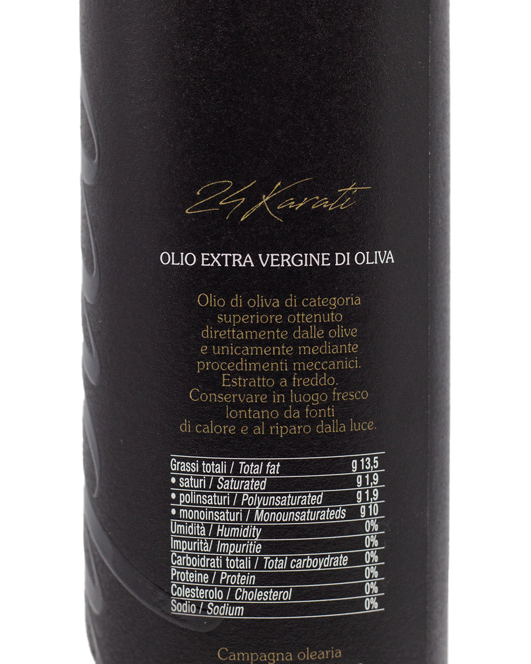 Bottiglia in latta - Olio EVO Monocultivar "La Coratina" - 500 ml