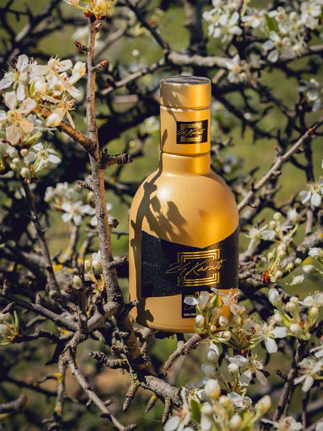 Bottiglia Gold - Olio EVO Monocultivar "La Coratina" - 250 ml