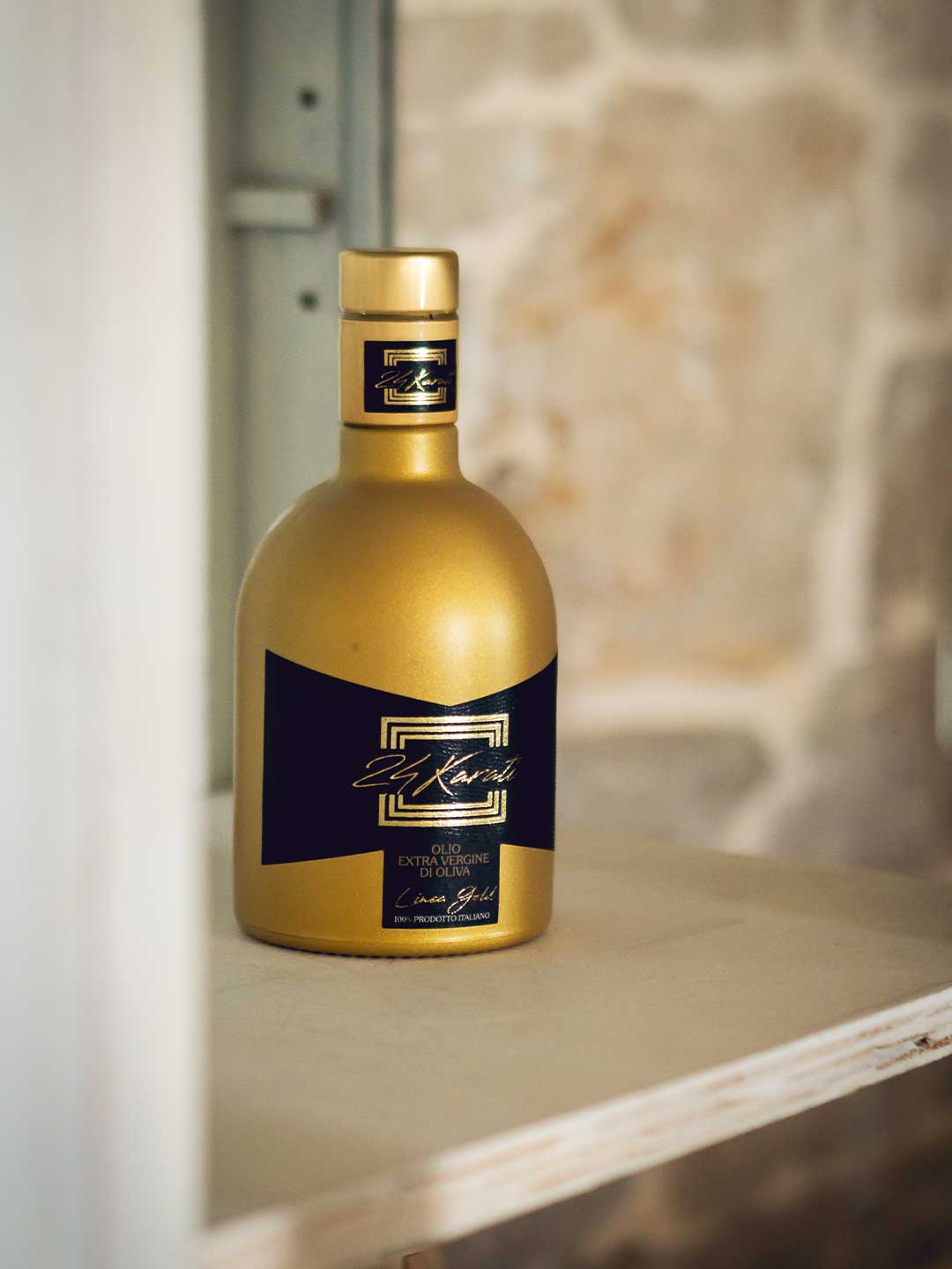 Bottiglia Gold - Olio EVO Monocultivar "La Coratina" - 500 ml